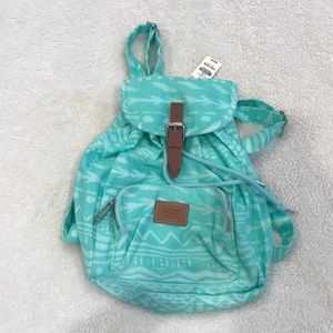 NWT PINK VS Mini Backpack light green